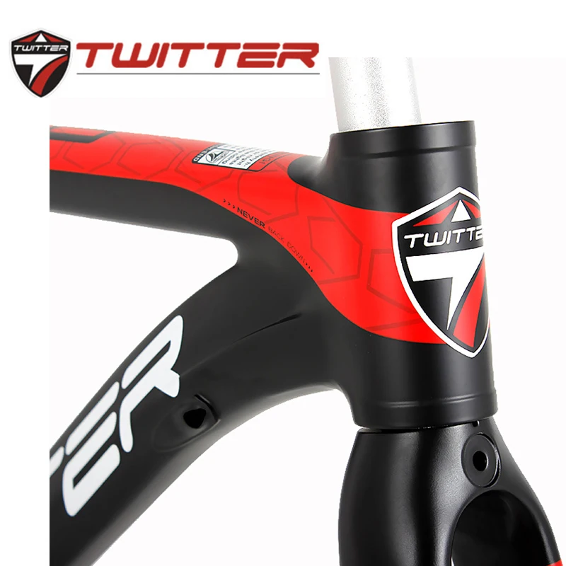 Perfect Road Bike Carbon Fiber Front fork  Road bike frame aluminum alloy Bicycle Frame with 700C wheel frameroad road bike frame TW736 2