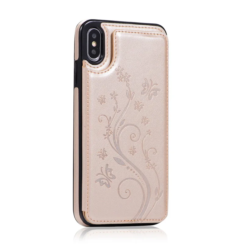 YISHANGOU чехол для iPhone 10 X XS Max XR 6 6 S 7 8 Plus откидной Чехол-кошелек Роскошный Ультратонкий чехол из искусственной кожи для iPhone 7 Plus 8 Plus