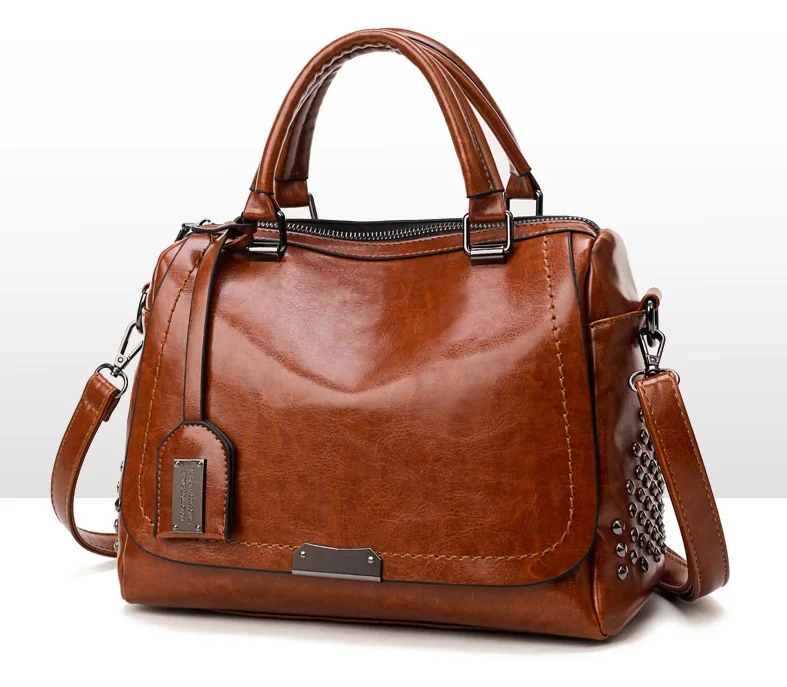 grande tronco tote do vintage senhoras crossbody
