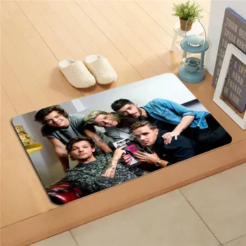 

n266f& Custom One Direction Doormat Home Decor Door mat Floor Mat Bath Mats foot pad 266bmds-718k
