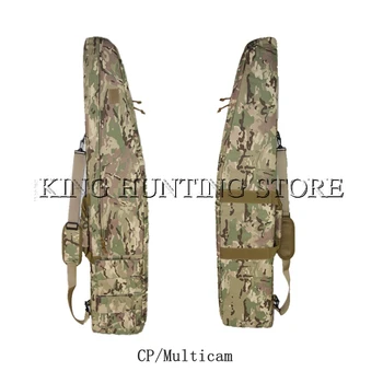 

Multicam 120cm/1.2m/47.2'' Rifle Gun Bag Tactical Hunting Accessories Gun Protection Case Nylon Shoulder Bag With Mag Pouches