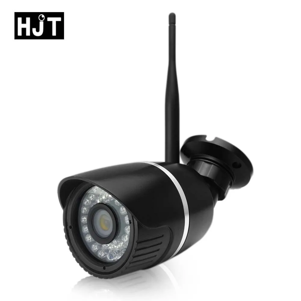 HJT Беспроводной WI-FI Full-HD 1080 P 2.0MP металлическая IP камера безопасности Водонепроницаемый видеонаблюдения сети P2P ONVIF обнаружения движения