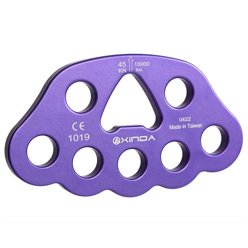 

P146 rescue protection station extension points splitter climbing equipment 8-hole Rope to separate the equipment component boar