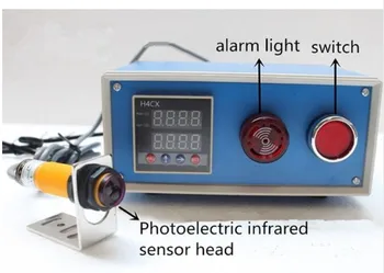 

Digital counter Infrared sensor for assembly line Sealing packaging machine