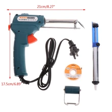 220 В 60 Вт автоматическая отправка олова пистолет Электрический паяльник паяльная станция Инструменты