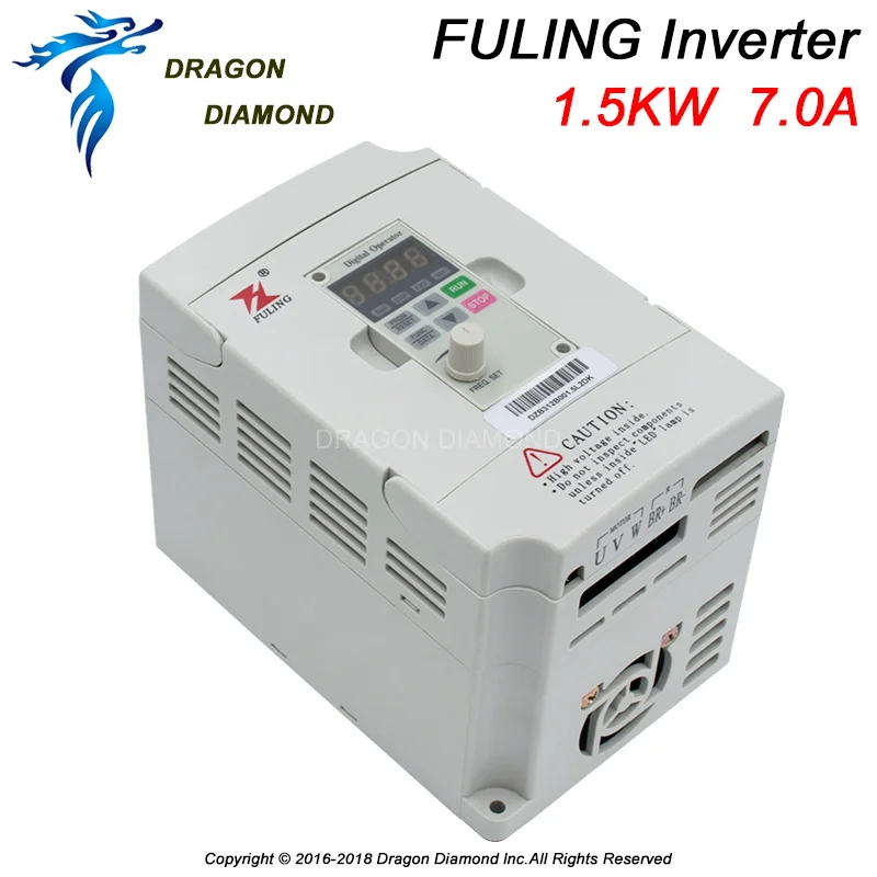 ЧПУ 1.5Kw инвертор для шпинделя двигатель скорость управление 200 в 380 Fuling конвертер