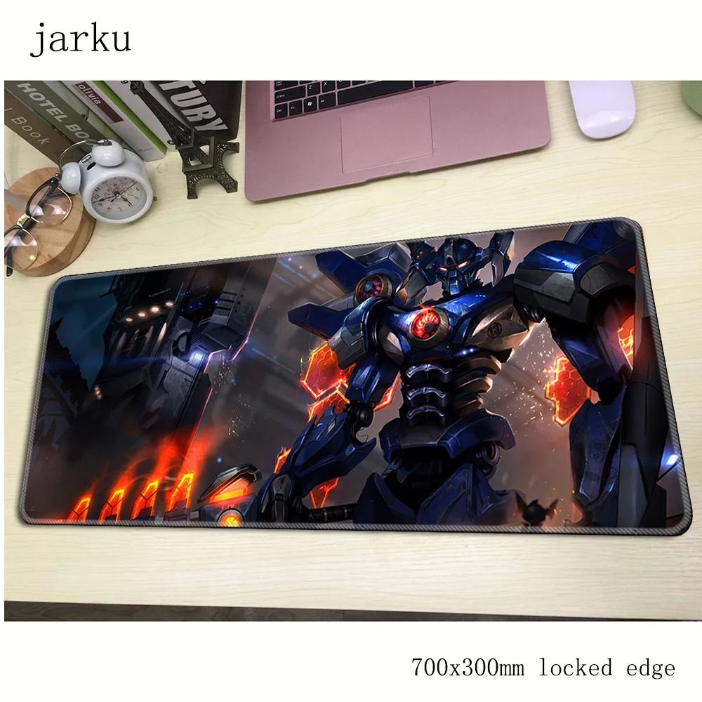 Aatrox геймерский коврик для мыши 700x300X3 мм игровой коврик для мыши большой с обработанным краем ноутбук ПК аксессуары ноутбук padmouse эргономичный коврик