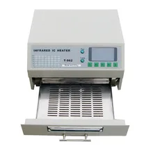 220 В T-962 800 Вт 180x235 мм настольная печь инфракрасный нагреватель паяльная машина для BGA SMD SMT Rework