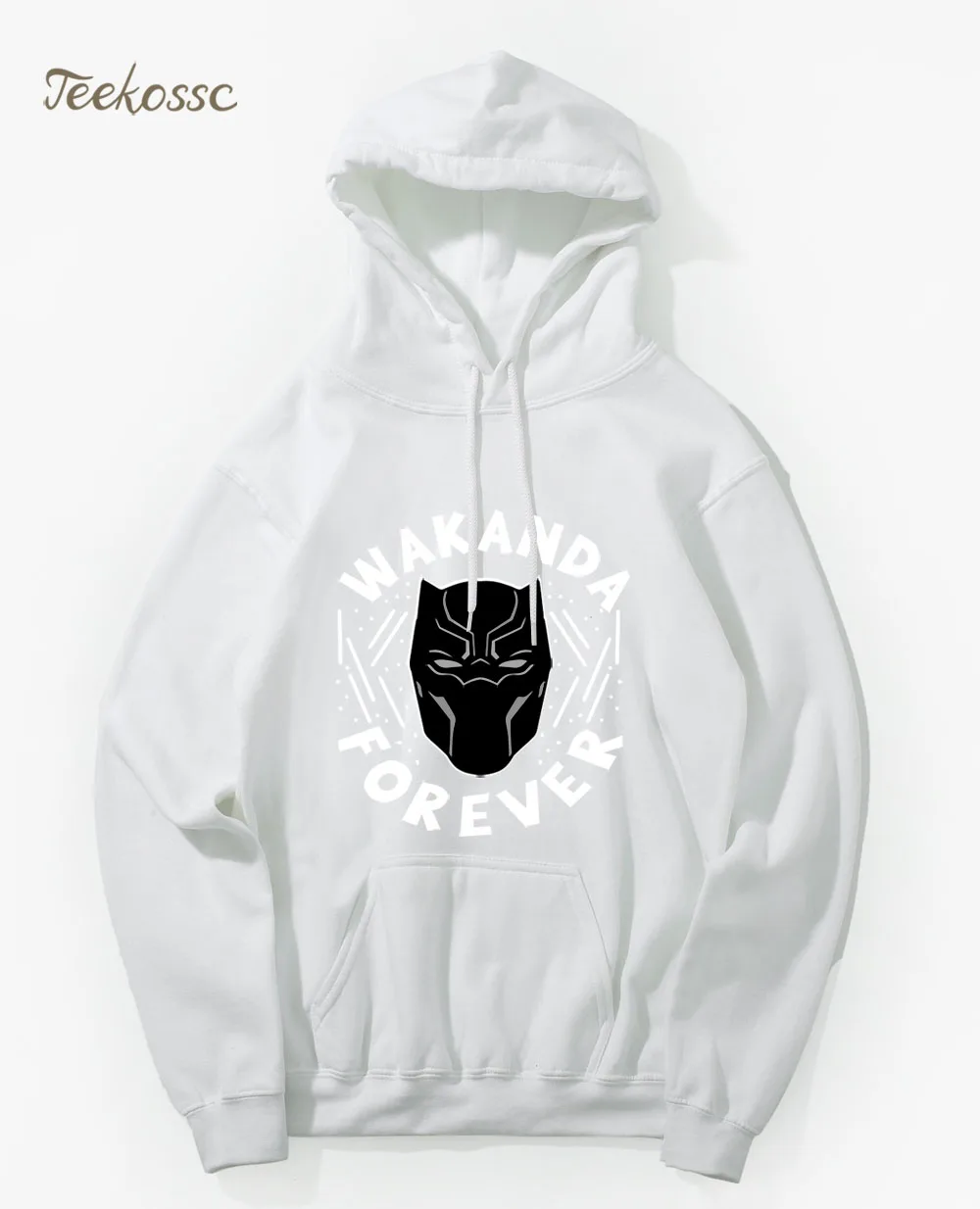 الأسود النمر هوديي الرجال Wakanda للأبد هوديس رجل Killmonger البلوز مقنعين البلوز المتناثرة الصوف الهيب هوب الشارع الشهير