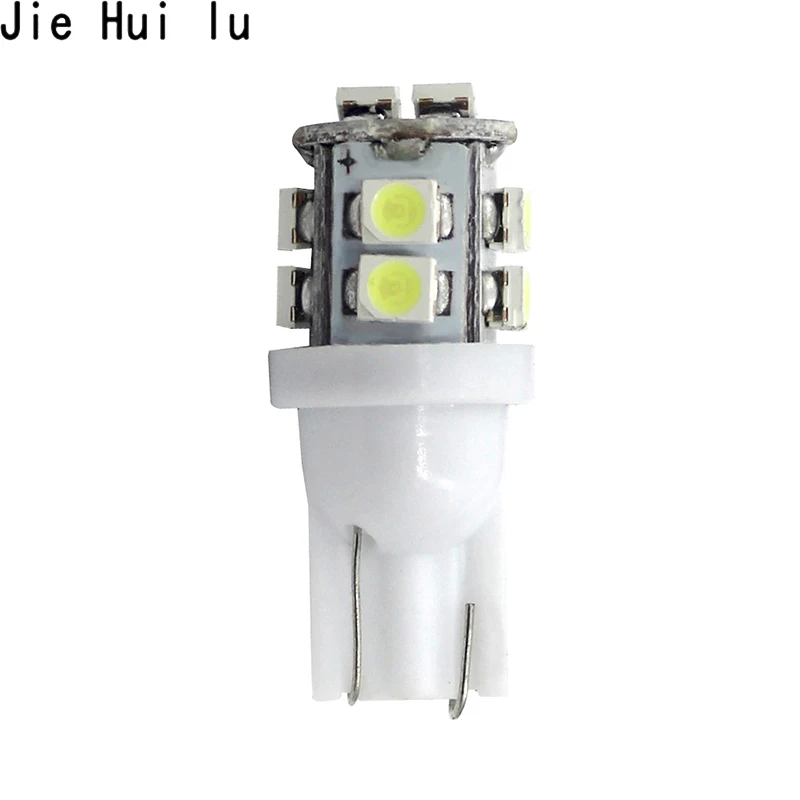 1 шт. Автомобильные светодиодные лампы 10 SMD 1210 T10 501 194 168 W5W 3528 DC 12 В|Сигнальная лампа|