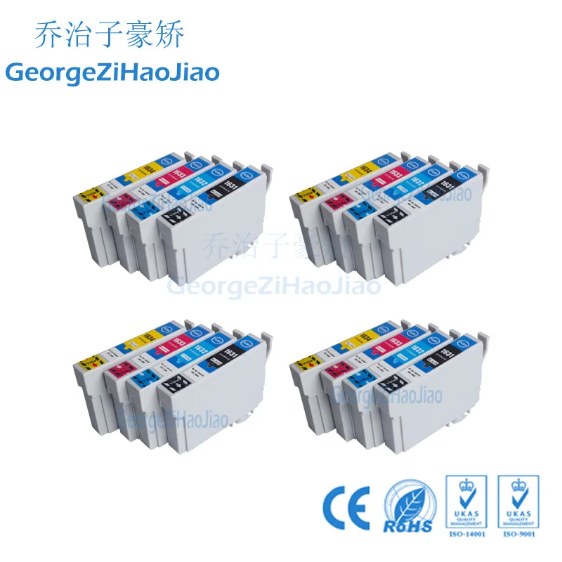 

1631XL 4sets Compatible Ink Cartridges for Epson WF-2530WF WF-2540WF WF-2630WF WF2530 WF2540 WF2630 WF 2630 Printer