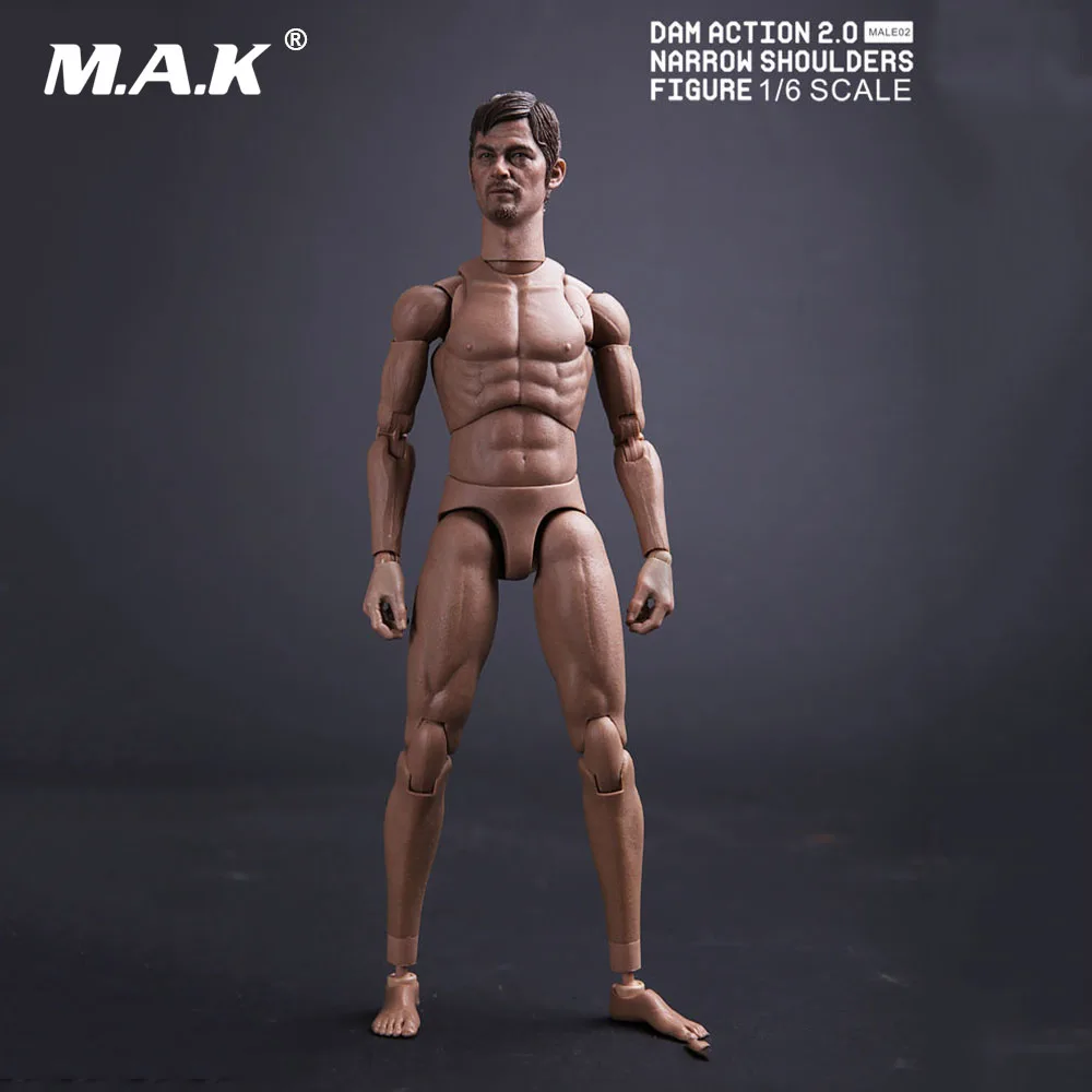 Экшн фигурка Ходячие мертвецы в масштабе 1:6 мужские фигурки узкие плечи тело