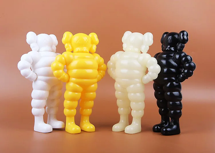 1pc8inchOriginalfakeKawsChum3ColorsPVCFashionToyAction