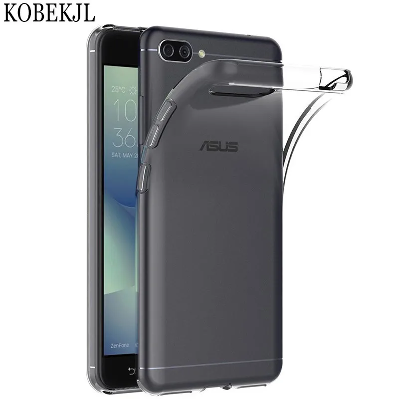 Мягкий прозрачный чехол-накладка из ТПУ для Asus Zenfone 4 Max ZC554KL ZC ZC554 554 554KL KL X00ID