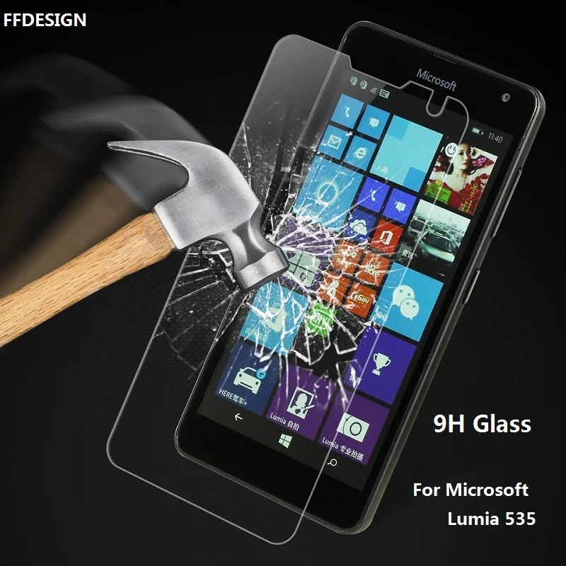Защитное стекло для Microsoft Lumia 535 закаленное защитная пленка защиты экрана |