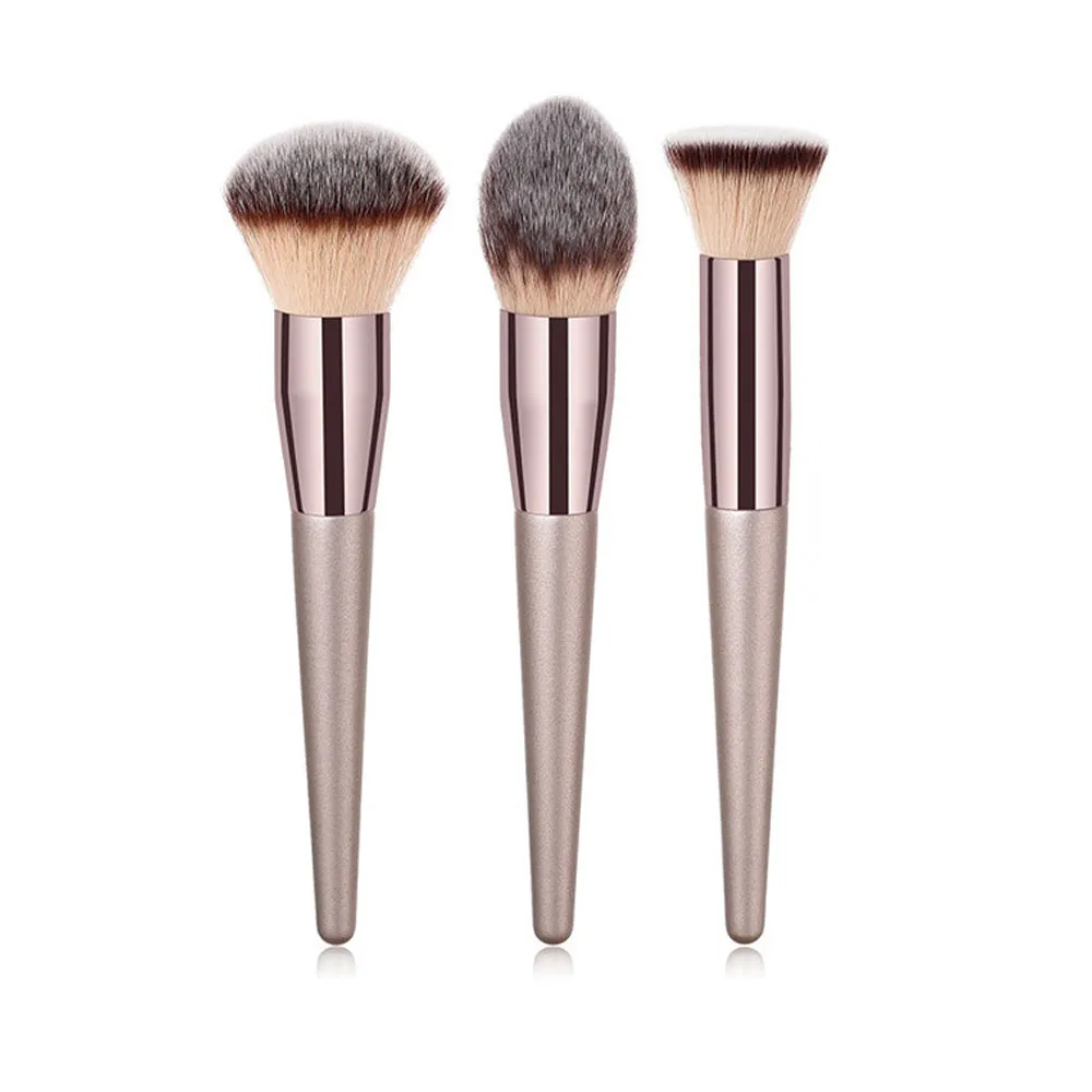 3pcs YHP brush Профессиональные кисти для визажиста, кисть для румян, пудры, основы для теней, бровей, подводки для глаз, губ, кисти для макияжа, инструменты для красоты - Handle Color: 3pcs YHP brush