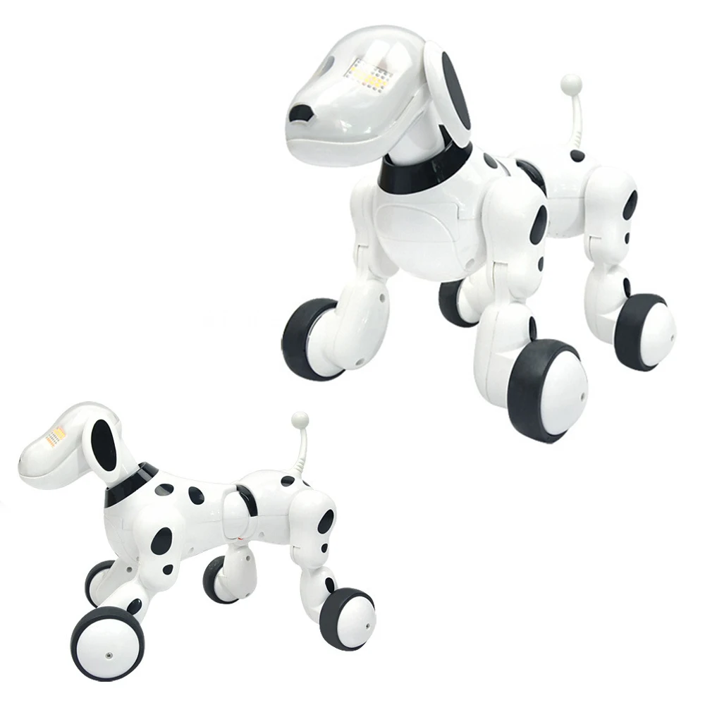 

Smart Dance Robot Dog Electronic Pet Toys With Music Light Voice Control Free Mode Sing Dance Smart Dog Cat Robot Dropshipping