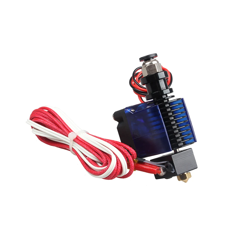 Детали для 3D принтера XCR3D E3D V6 Hotend Kit 0 4/1 75 мм J head Remote extruder 12 В 24 с охлаждающим