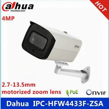 

Dahua IPC-HFW4433F-ZSA 4MP POE IP67 IK10 2.7mm ~13.5mm Motorized lens Starlight Camera with bracket Replace IPC-HFW4431R-Z