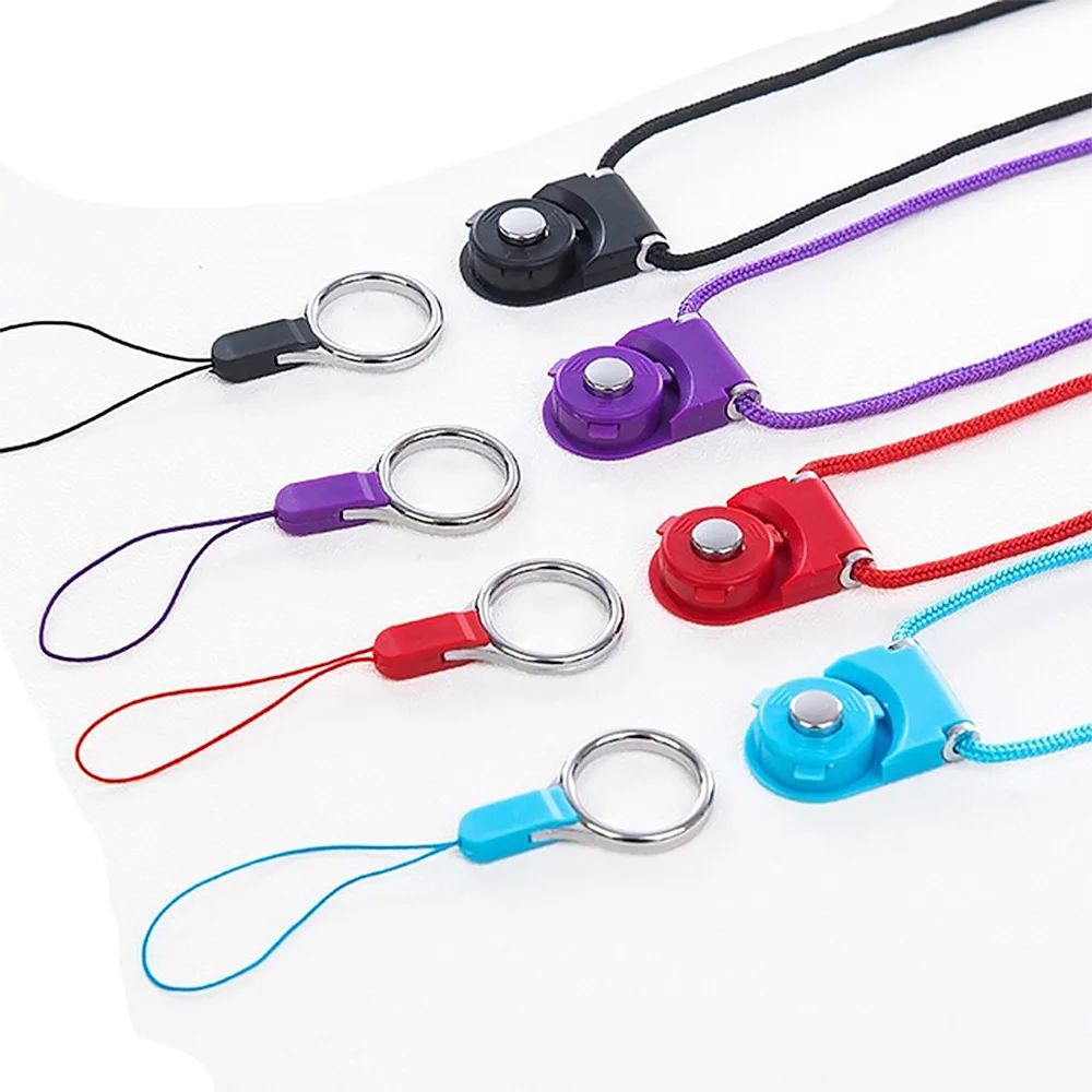 

Multi-color Lanyard Cell Phone Mobile Neck Chain Straps Camera Straps Key Keychain Charm DIY Hang Rope Lariat Lanyard