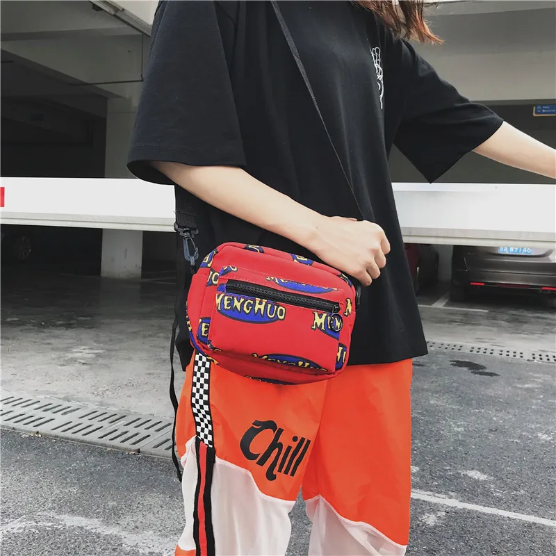 Menghuo Casual Letter Women Shoulder Bags Waterproof Nylon Female Handbags Girls Messenger Bags Small Crossbody Women Mini BagsIMG_6531