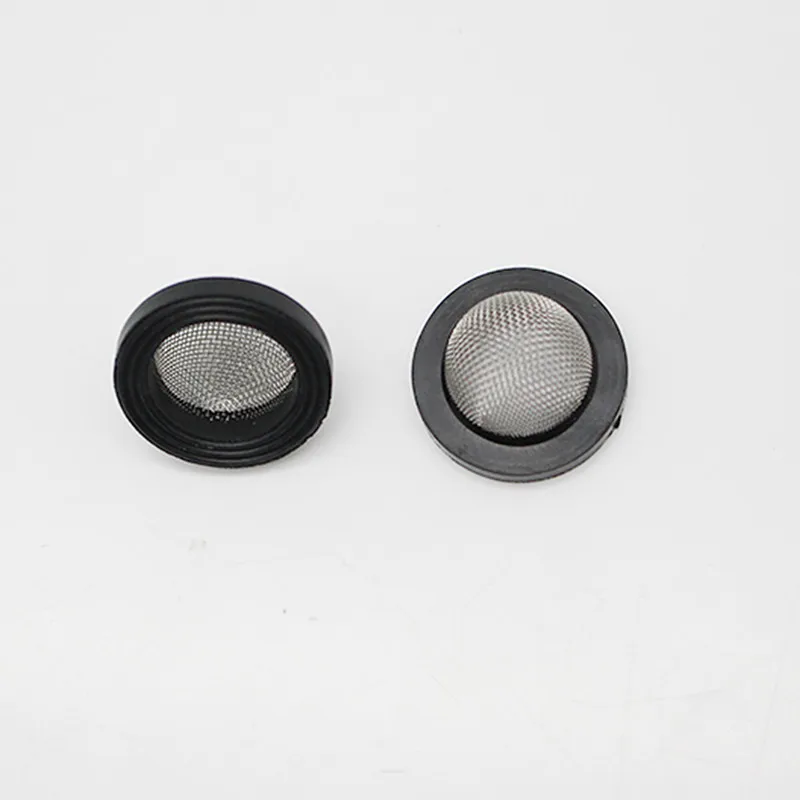 Pack of 2pcs 1/" Садовый шланг силиконовый душевой фильтр резиновый из нержавеющей стали экран шайбы - Цвет: Pack of 2pcs