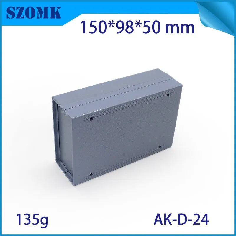 szmk plastic desktop enclosure electronics junction box instrument housing plastic abs control box hot sale project box plastic housing (9)