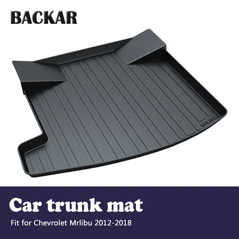 

Backa 1Set Cargo Rear Trunk Mat Boot Liner Tray Anti-slip For Chevrolet Malibu 2012 2013 2014 2015 2016 2017 2018 Accessories