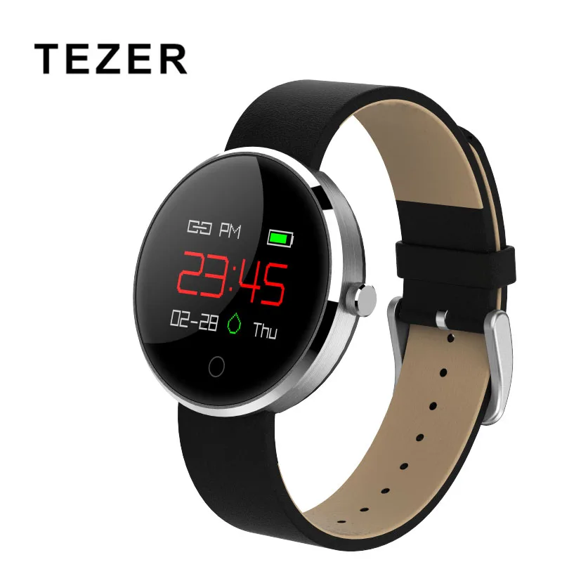 

2018 latest wearable devices Tezer DM78 Smart Watch bluetooth blood Pressure Heart Rate Monitor smart bracelet for IOS Andriod