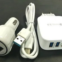 Stonering 5A Европейский дорожный настенный адаптер 3 USB выход+ USB кабель+ Автомобильное зарядное устройство для Huawei Honor 9 5,15 дюймов 4 Гб ram+ 64 Гб rom