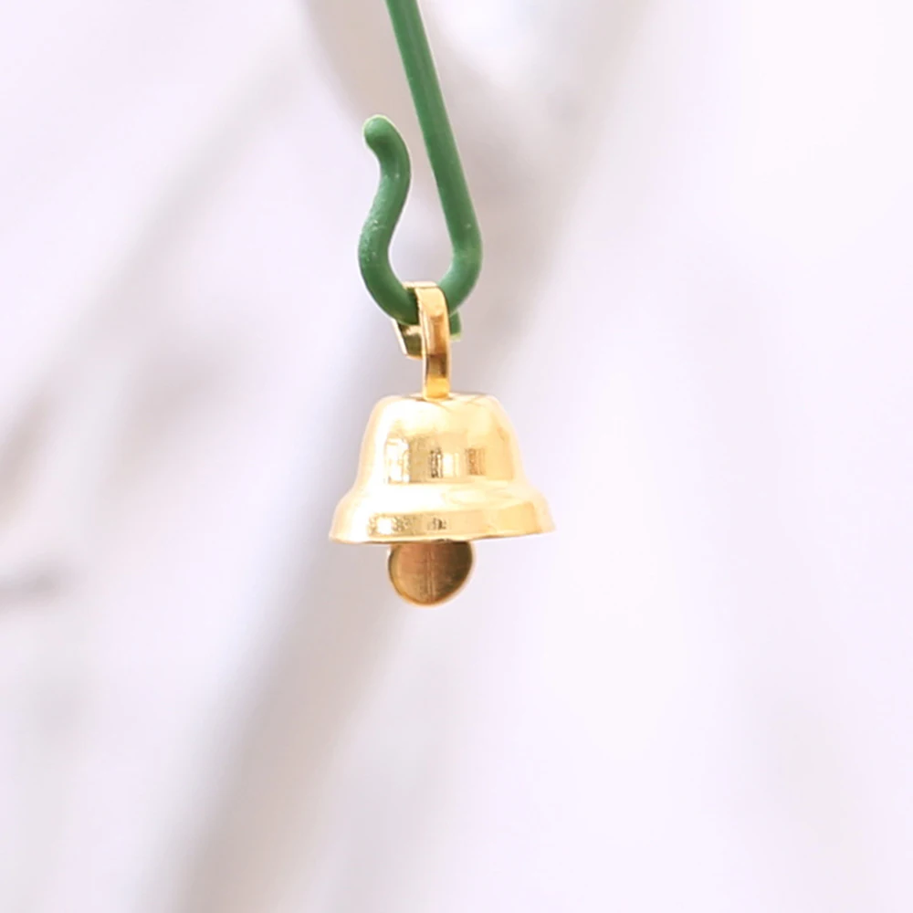 

Christmas Bells 20 Pcs/Set Gold Jingle Mini 11mm Bells Christmas Tree Hanging Decor Craft Wrought Iron Christmas Decor Bell