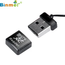 Binmer Mecall мини Супер Скоростной USB 2,0 Micro SD/SDXC TF кардридер адаптер Oct21