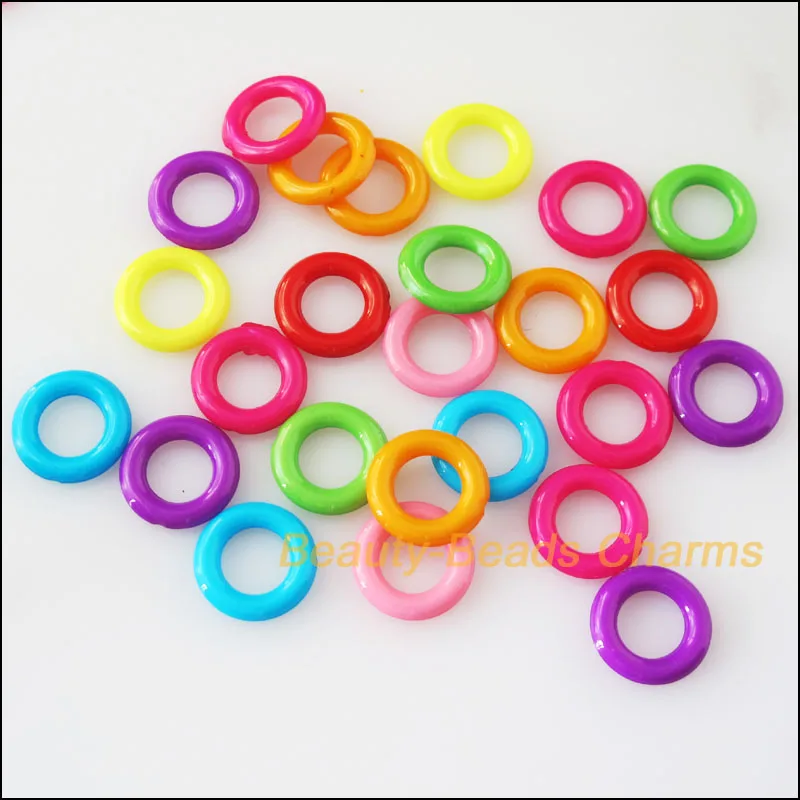 120 шт. круглые бусины разделители диаметром 14 мм|beads charms|spacer beadsacrylic round |