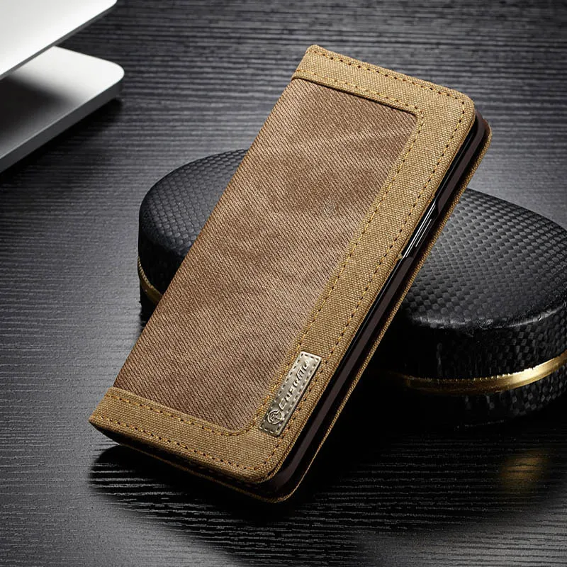 

For iPhone X Luxury Retro Leather Stand Flip Adsorption Card Slot Phone Case Cover Back For iPhone 5 5s SE 6 6s 7 8 Plus Case