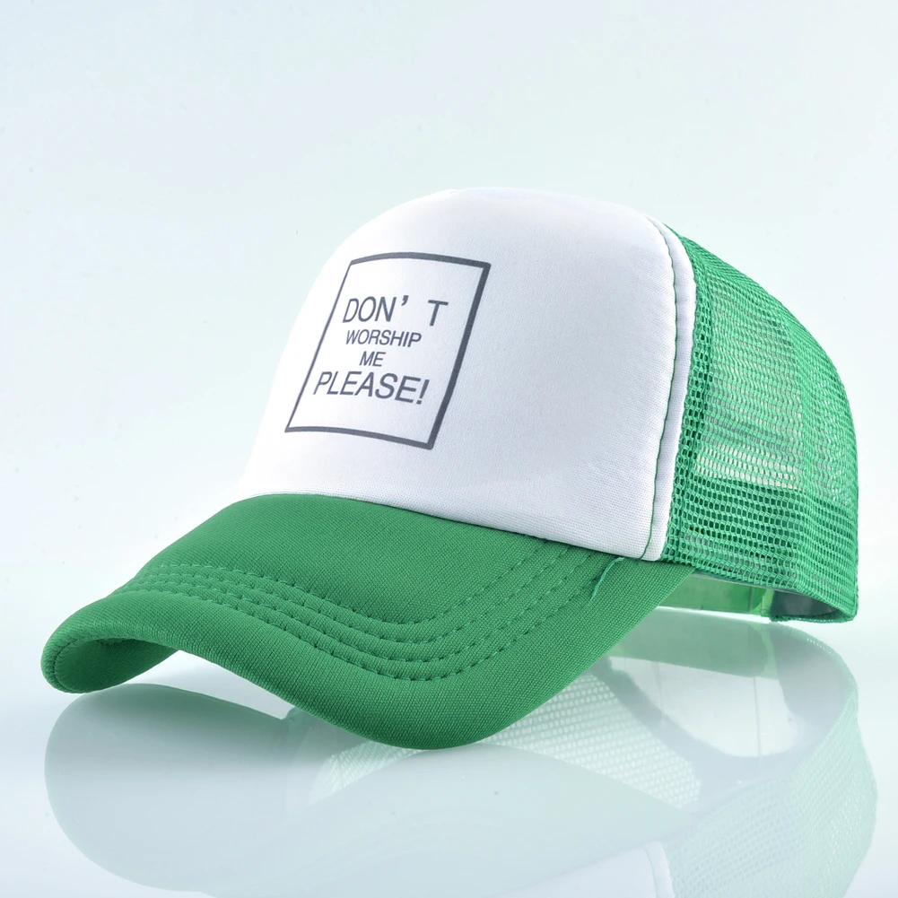 Fashion Women Cap Baseball Hat Flat Snapback Mens Trucker Caps Summer Mesh Adjustable Dad Hats Hip Hop Casual Casquette Homme