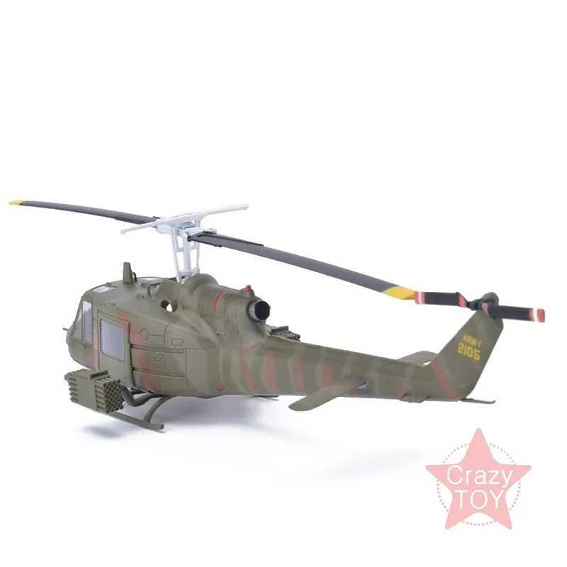 Easy Model UH-1B Huey моделей вертолетов 1/72 весы Готовая модель игрушка для сбора