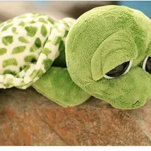 25 см зеленый черепаха большие глаза Черепаха игрушка Черепаха Куклы один лот/10 шт. игрушки подарок w4679