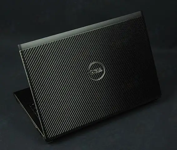 KH Special Laptop carbon leather skin cover guard protector for Dell 14 3000 Series-in Laptop