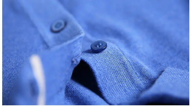2018 Summer Style Polos Men Sweaters 100% Cotton Knitted Basic Short Pullovers Male Tees Top Plus Size 4XL Muls Brand Breathable-13
