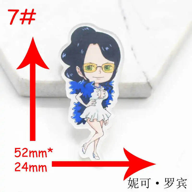 1 предмет смешать прекрасный мультфильм Одна деталь акриловые значки Kawaii знак иконки на рюкзак значок для одежды Сумочка контактный брошь Z32 - Цвет: No7