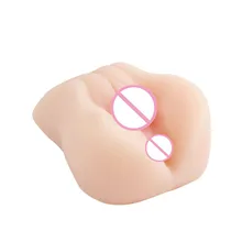500G Realistic Life Size realistic Pussy Vagina vibrator Full Silicone male Masturbator font b sex b
