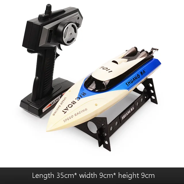 2.4 G Remote control high-speed double propeller remote control boat remote control speedboat electric remote control toy boat
