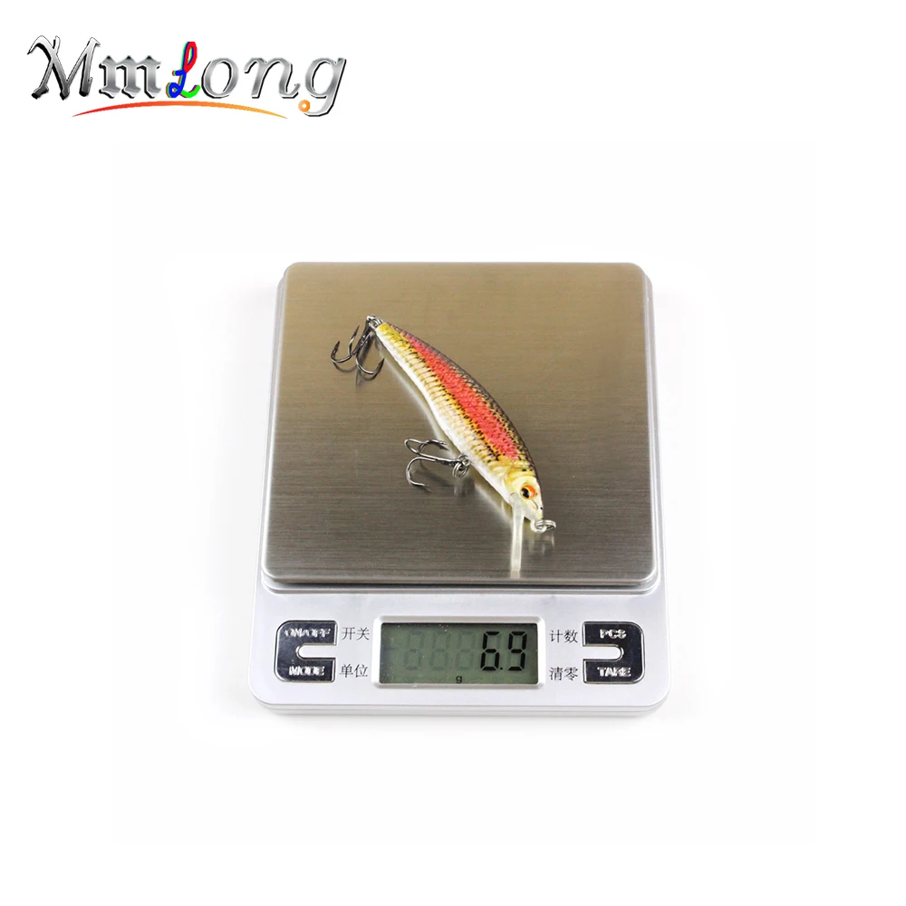 Mmlong 7,8 см, приманка для ловли щуки, искусственная приманка SAH12B 6,9 г, плавающая приманка, рыболовный крючок, воблер, гольян, снасть, pesca