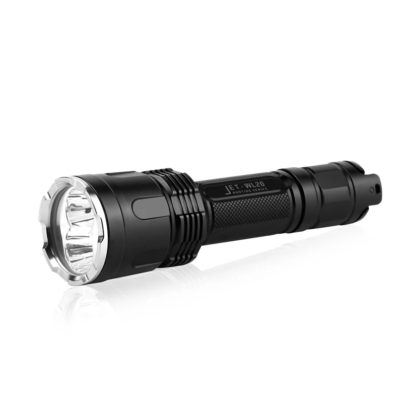 

NEW Jetbeam LED Flashlight WL20 P2 Cree XPG White,Red and Gree 3 Lights Torch Flashlight for Hunting with 18650 Battery