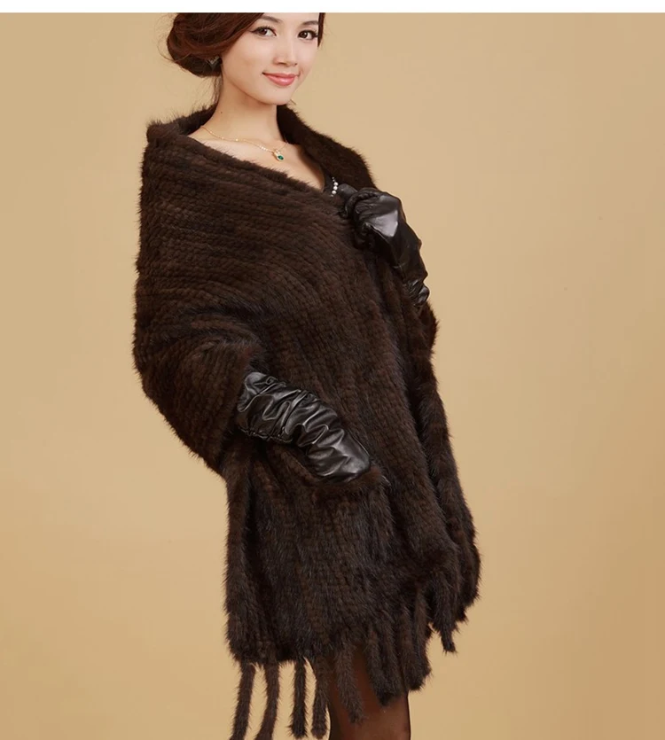 real mink fur wraps for women luxury  (7)