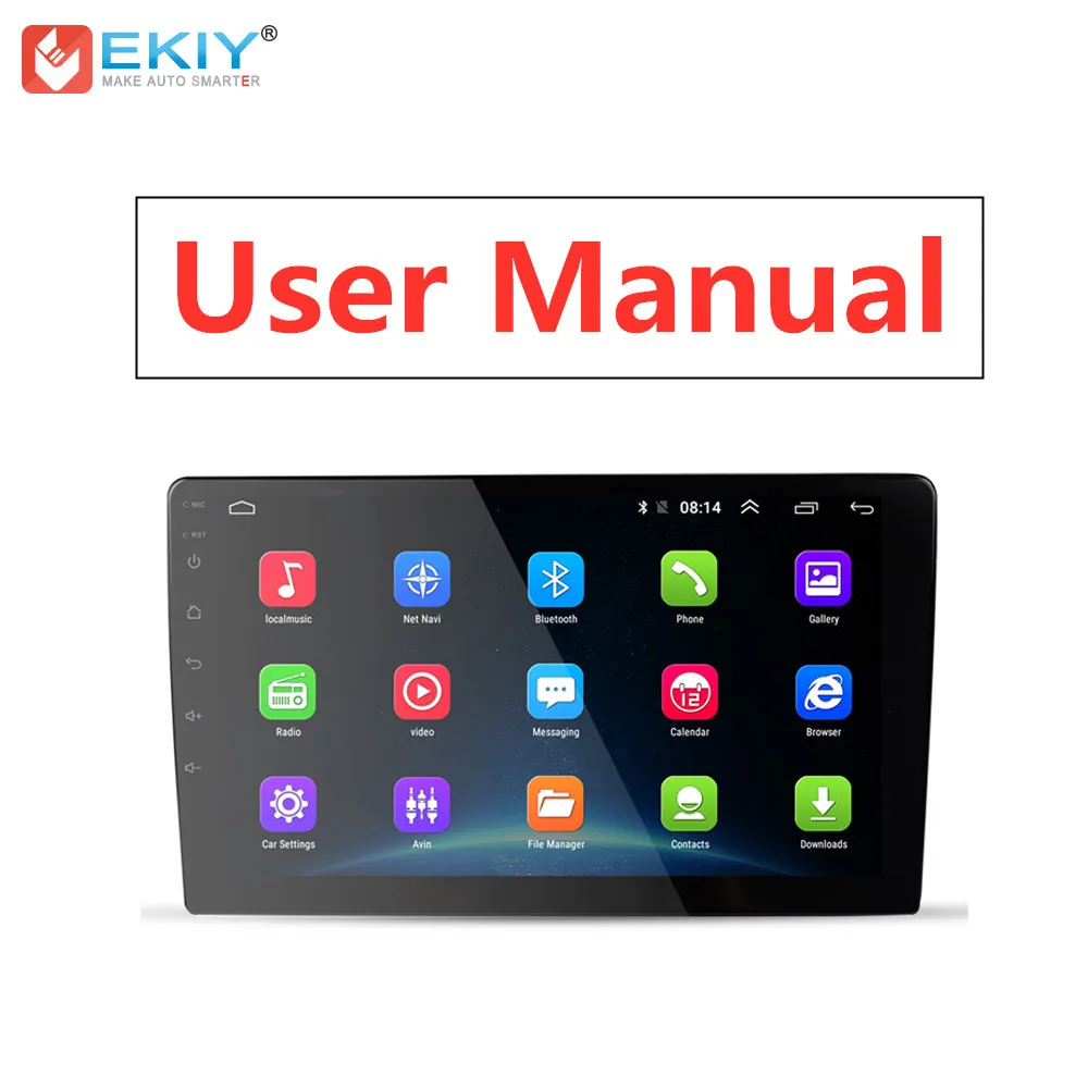  Ekiy Car Multimedia Player Android Car Raido User Manual