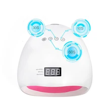 48 Вт Светодиодная лампа для маникюра, красный свет для ногтевой фототерапии, функция отбеливания, Сушилка для ногтей, фототерапия, инструменты для дизайна ногтей