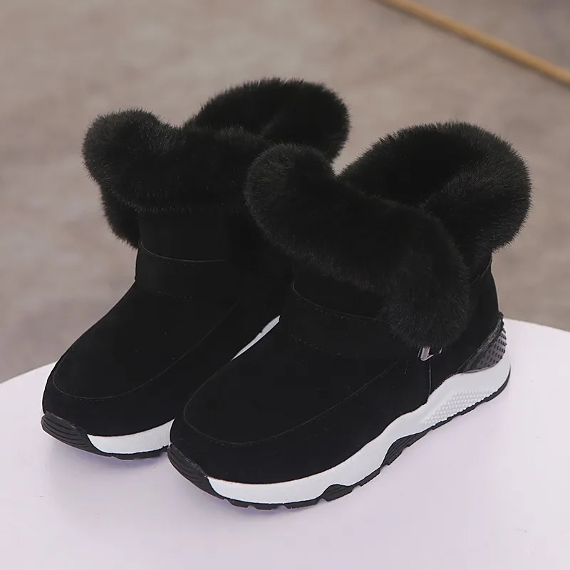 Skup 2019 zima buty zimowe dla dzieci chłopcy dziewczyny antypoślizgowe dla dzieci w szkole aktywności na świeżym powietrzu alpinizm narciarstwo buty ocieplane Size26 36