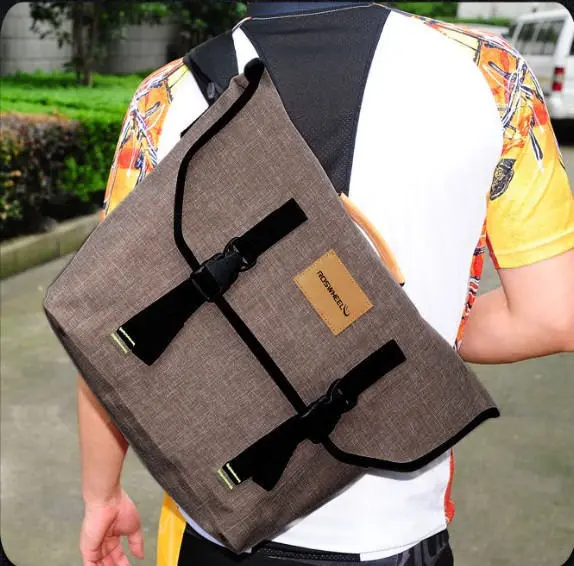 New Retro Cycling Bike Bicycle Messenger Bag Shoulder 22l Waterproof New Retro Cycling Bike Bicycle Messenger Bag Shoulder 22l Waterproof Handbag In Bags Panniers From Sports Entertainment On Aliexpress