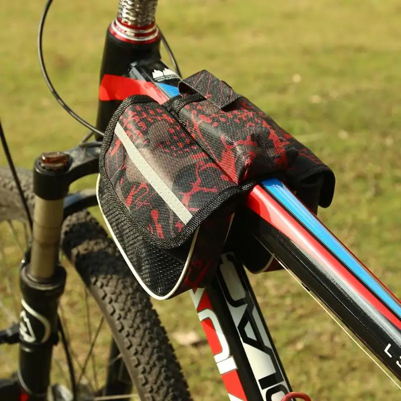 Clearance Durable Bicycle Frame Bag Cycling Front Head Top Tube Pockets Large Capacity Bike Double Pouch For Mobile Phone Small Things 6 Clearance Durable Bicycle Frame Bag Cycling Front Head Top Tube Pockets Large Capacity Bike Double Pouch For Mobile Phone Small Things 6